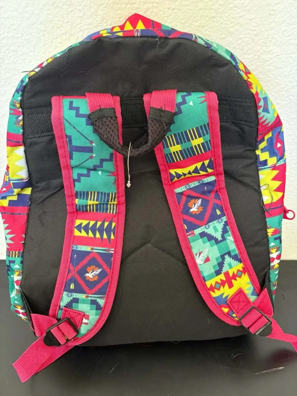 Eaglesport Southwestern Aztec Eagle Print Backpack Multicolor School Book Bag